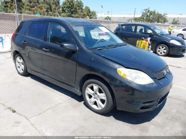  Salvage Toyota Matrix