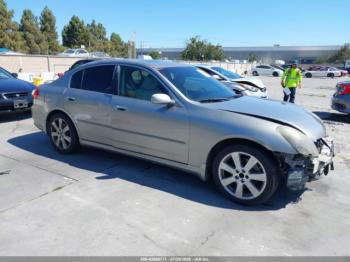  Salvage INFINITI G35