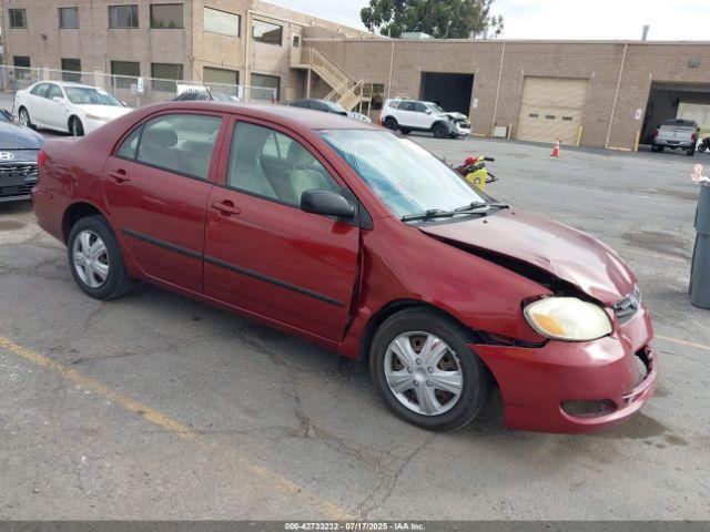  Salvage Toyota Corolla