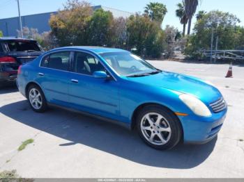  Salvage INFINITI G35