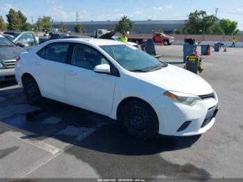  Salvage Toyota Corolla