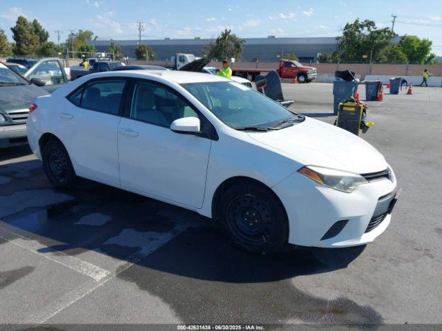  Salvage Toyota Corolla