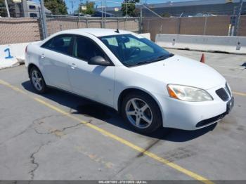  Salvage Pontiac G6