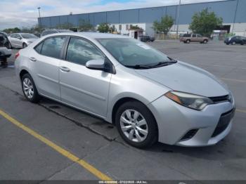  Salvage Toyota Corolla