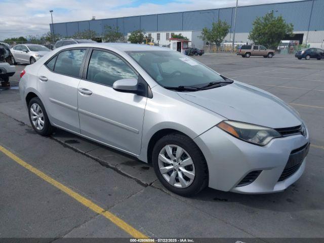  Salvage Toyota Corolla