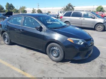  Salvage Toyota Corolla