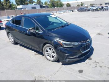  Salvage Chevrolet Cruze