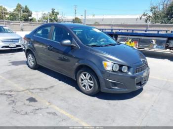  Salvage Chevrolet Sonic