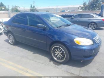  Salvage Toyota Corolla