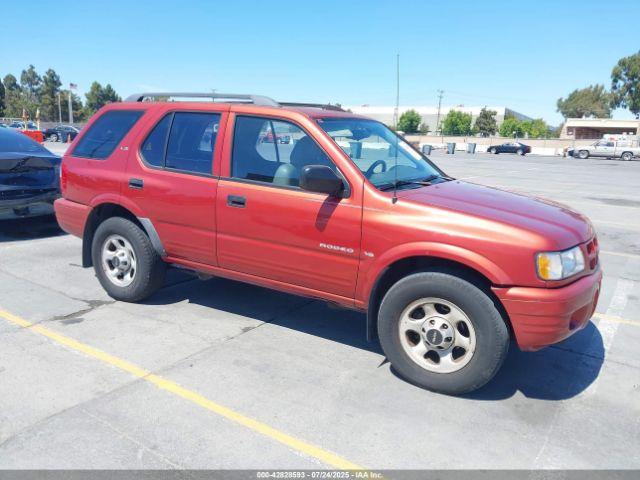  Salvage Isuzu Rodeo