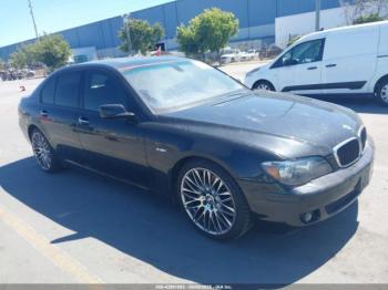  Salvage BMW 7 Series