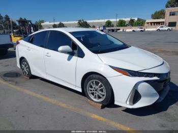  Salvage Toyota Prius Prime