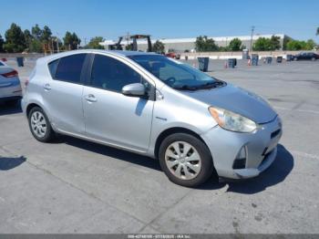  Salvage Toyota Prius c