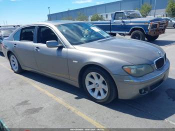 Salvage BMW 7 Series