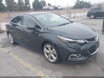  Salvage Chevrolet Cruze