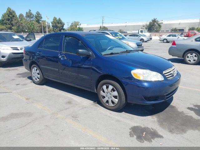  Salvage Toyota Corolla