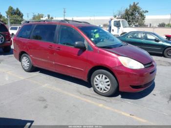  Salvage Toyota Sienna