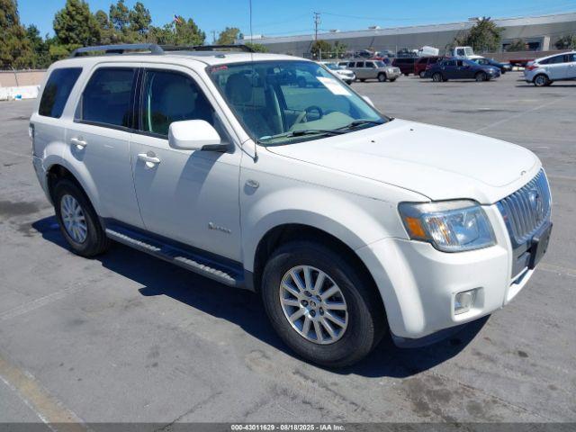  Salvage Mercury Mariner Hybrid