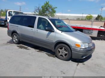  Salvage Pontiac Montana