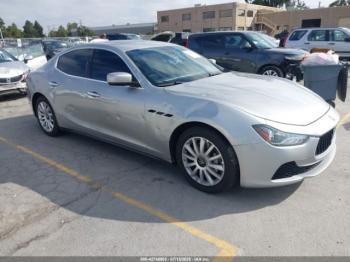  Salvage Maserati Ghibli