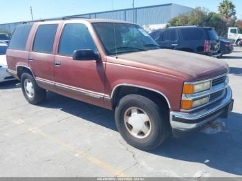  Salvage Chevrolet Tahoe