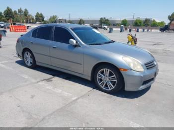  Salvage INFINITI G35