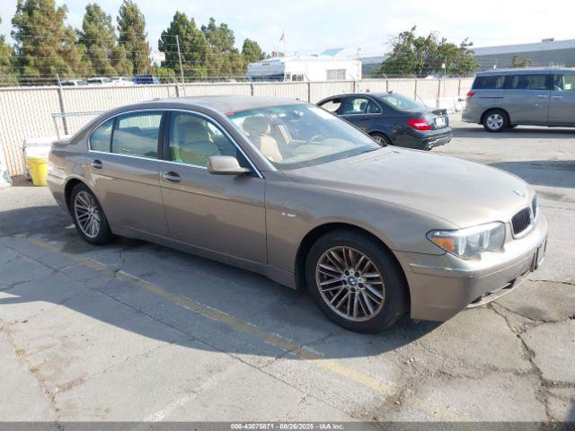  Salvage BMW 7 Series