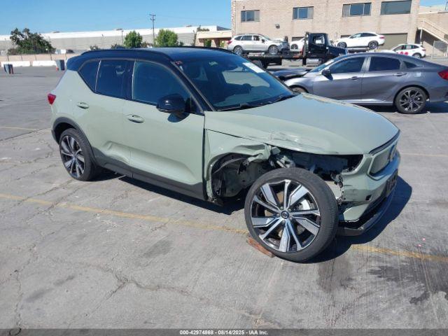 Salvage Volvo Xc40 Recharge Pure Electr