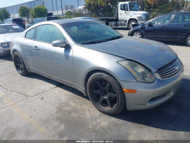  Salvage INFINITI G35