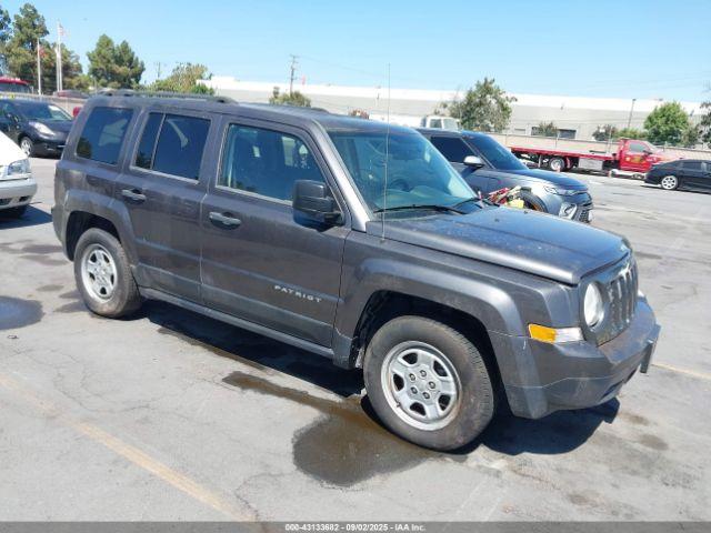 Salvage Jeep Patriot