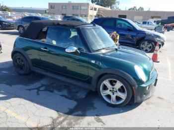  Salvage MINI Cooper S