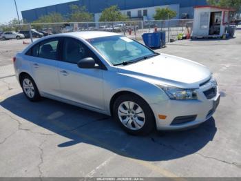  Salvage Chevrolet Cruze