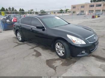  Salvage INFINITI G37
