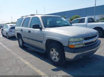 Salvage Chevrolet Tahoe