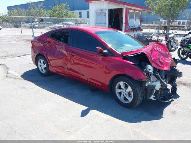  Salvage Hyundai ELANTRA