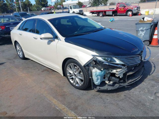 Salvage Lincoln MKZ Hybrid