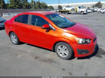  Salvage Chevrolet Sonic