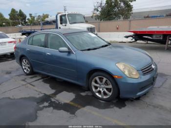  Salvage INFINITI G35
