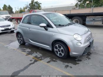  Salvage FIAT 500e