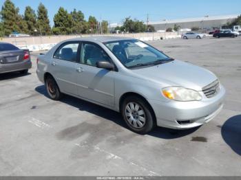  Salvage Toyota Corolla