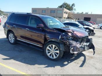  Salvage Toyota Highlander