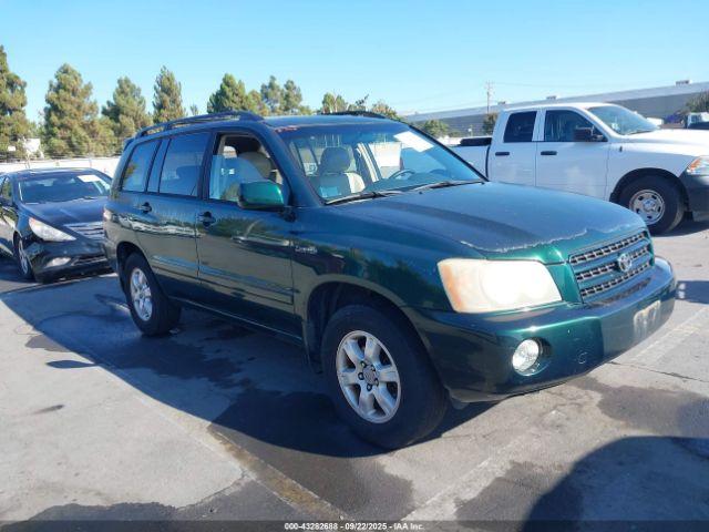  Salvage Toyota Highlander