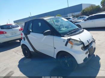  Salvage Smart fortwo