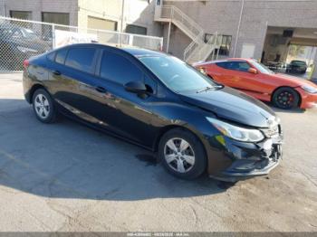  Salvage Chevrolet Cruze