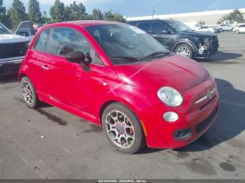  Salvage FIAT 500