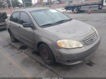  Salvage Toyota Corolla