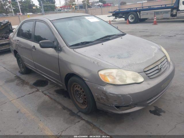  Salvage Toyota Corolla