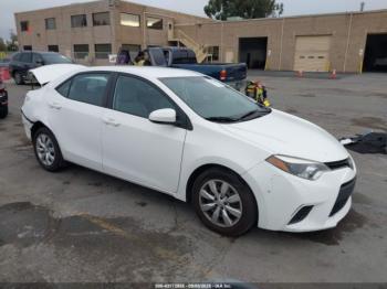  Salvage Toyota Corolla