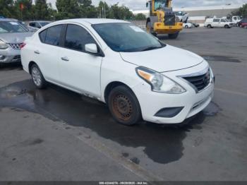 Salvage Nissan Versa