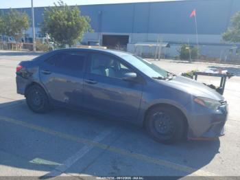  Salvage Toyota Corolla